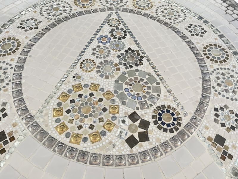 Patterned Tile Work